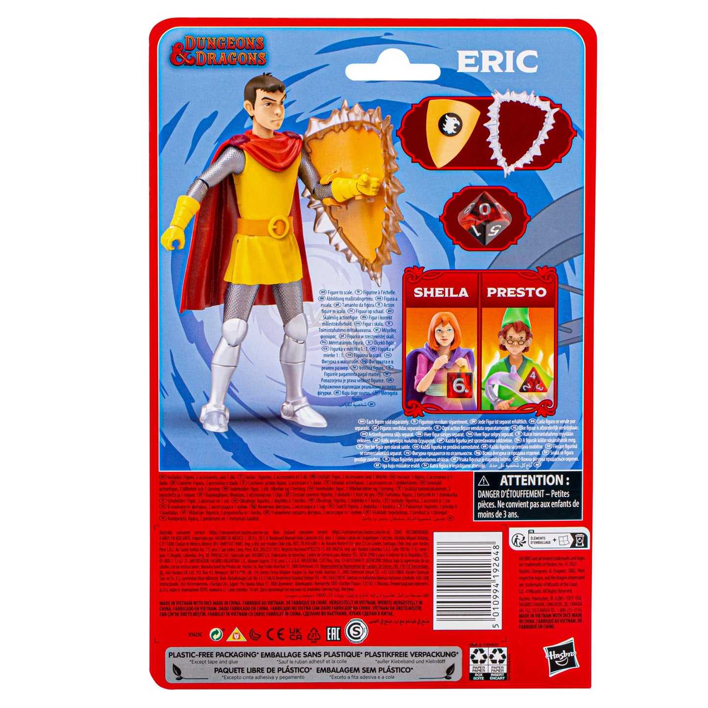 Hasbro Dungeons and Dragons: Eric Action Figure (15cm)