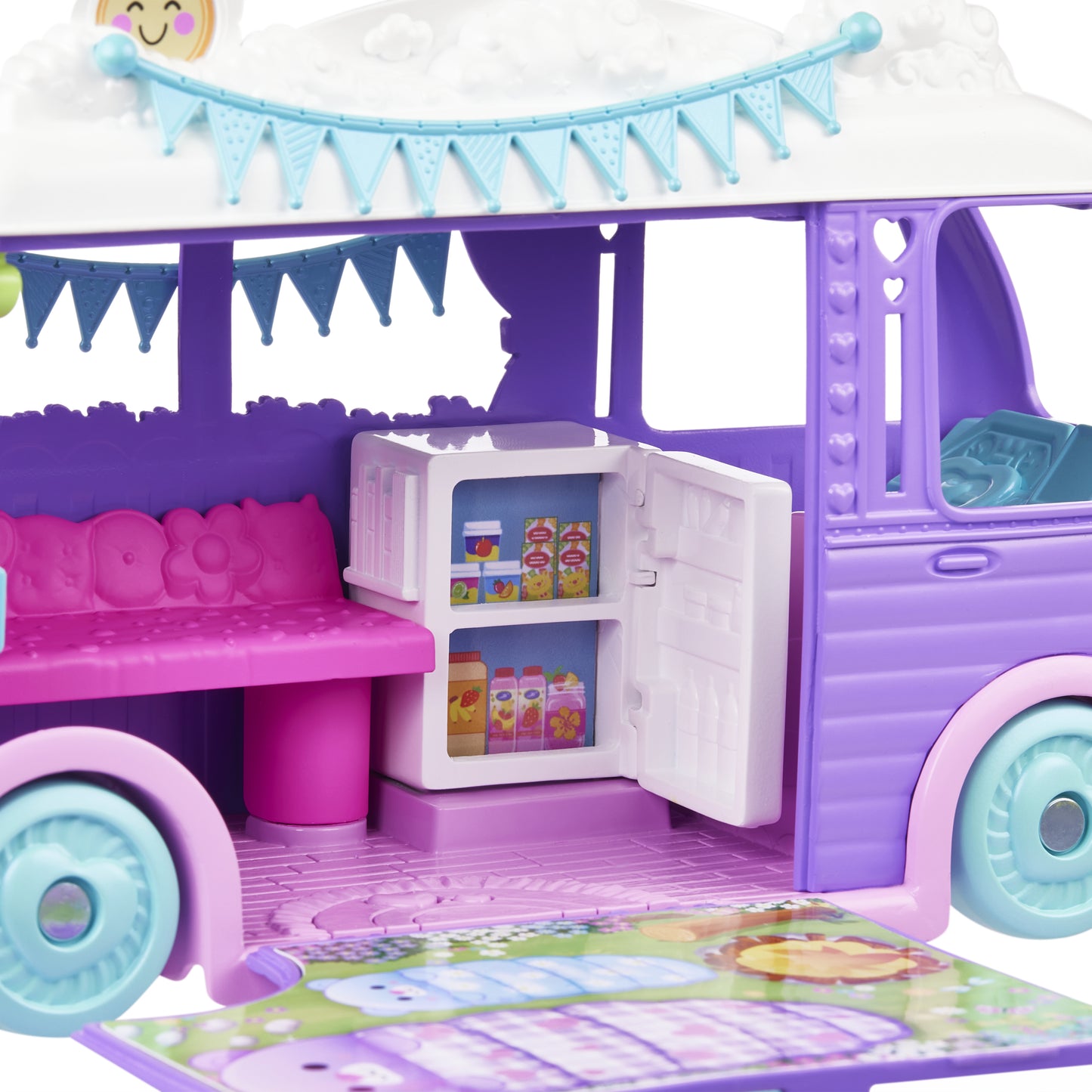 Mattel Polly Pocket: Glamping Camper Van - Tiny Worlds Big Surprises!