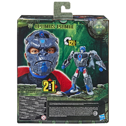 Hasbro Transformers: Rise of the Beasts - 2-i-1 Ansiktsmask Optimus Primal