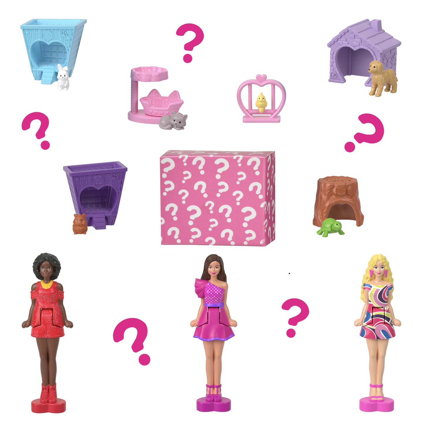 Mattel Barbie Mini BarbieLand - Hus, Docka och Tillbehör