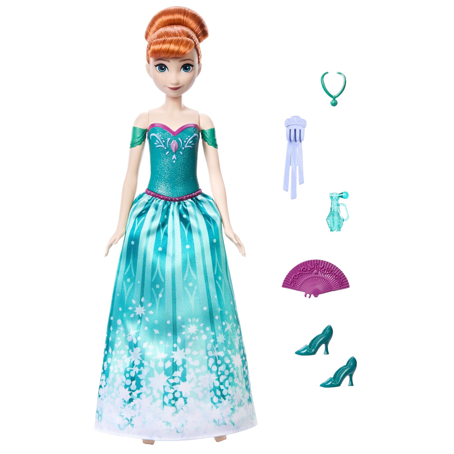 Mattel Disney Frozen: Spin and Reveal - Anna Docka