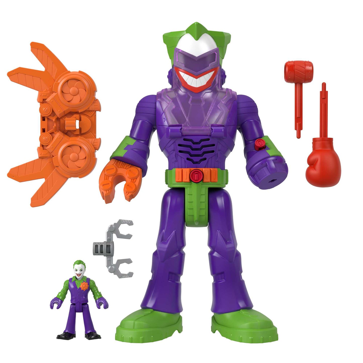 Mattel Imaginext: DC Super Friends - The Joker Insider och Laff Bot (HKN47)