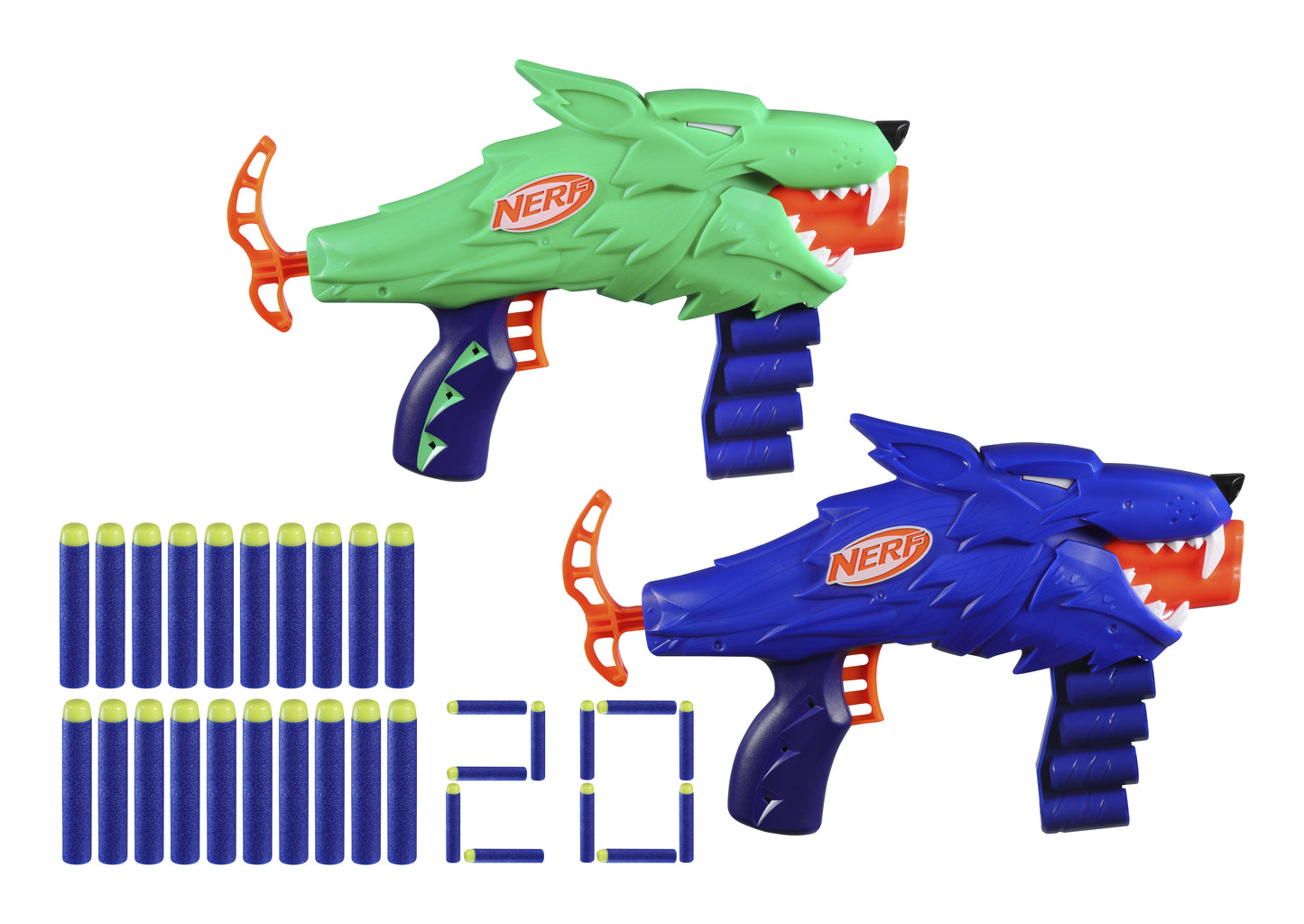 Hasbro Nerf Easy Play: Wild - Wolfpack Leksaksblaster