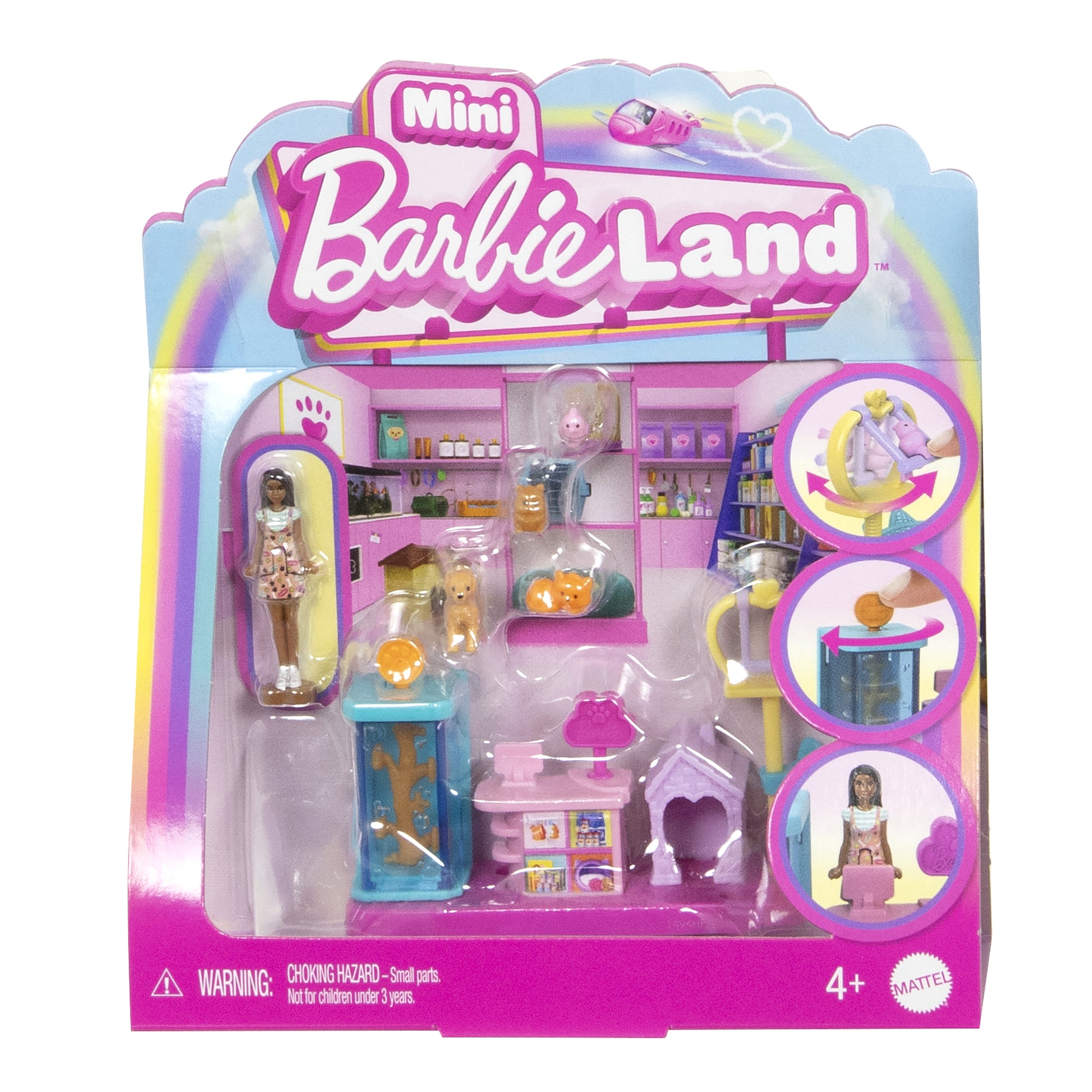 Mattel Mini Barbieland: Samlarhusdjur Boutique - Lekset med Minidocka (JCR30)