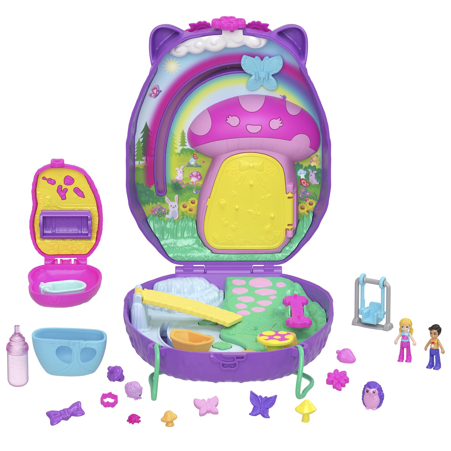 Mattel Polly Pocket: Igelkottsmamma och Bebis Lekset