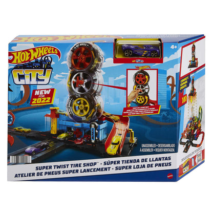 Mattel Hot Wheels - Super Twist Tire Shop (HDP02)