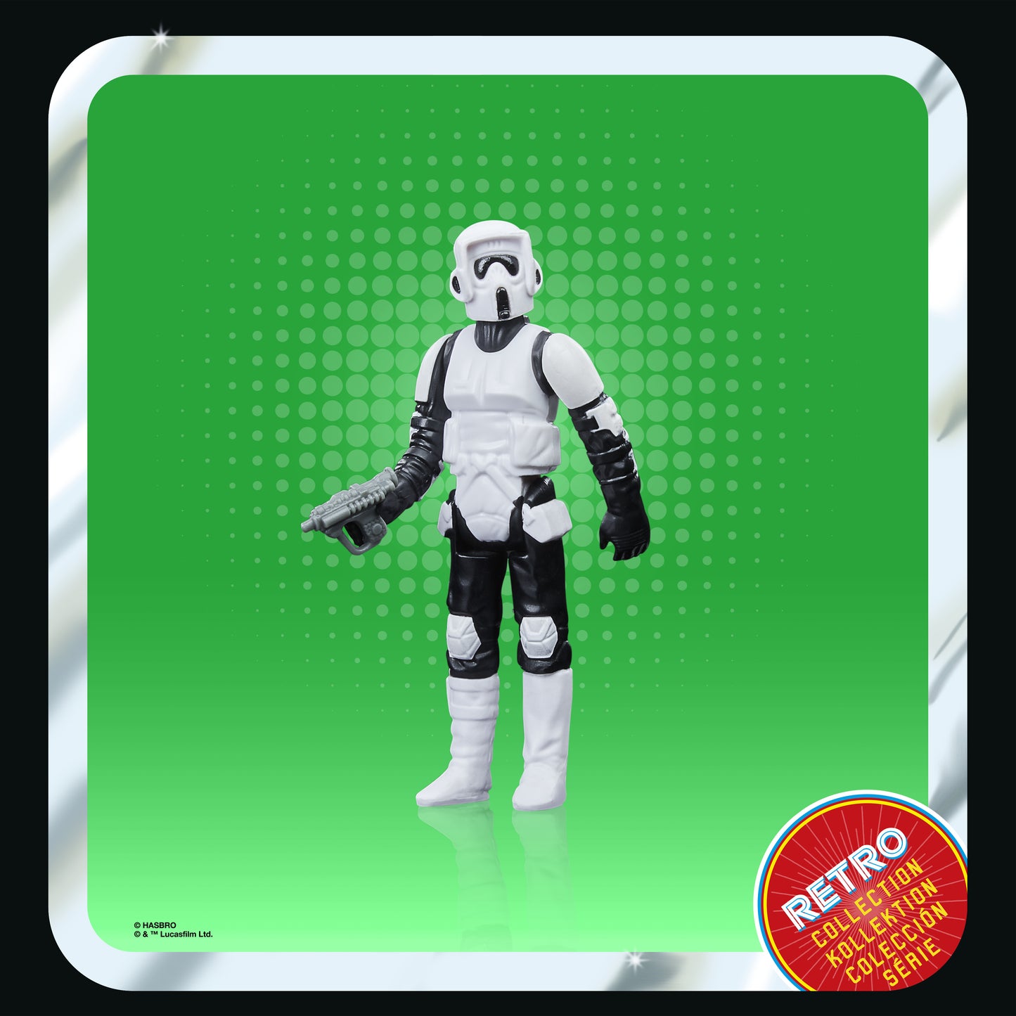 Hasbro Fans - Disney Star Wars: Return of the Jedi Retro Collection - Biker Scout Action Figure (10cm)