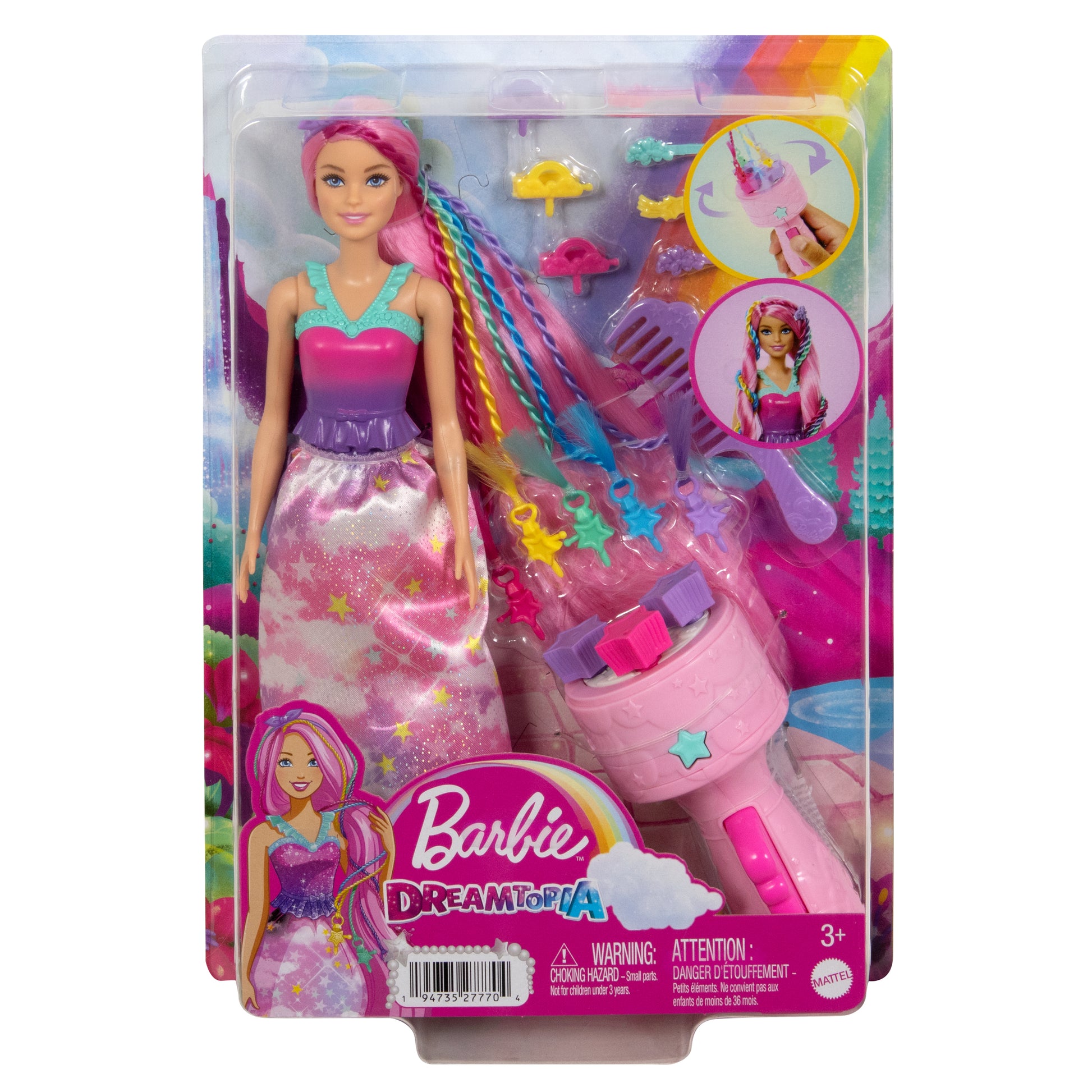 Mattel Barbie® Dreamtopia Twist N Style Docka