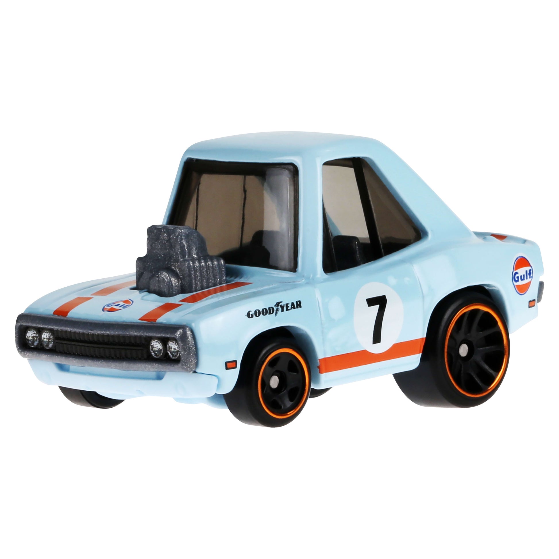 Mattel Hot Wheels Silver Series Tooned Gulf Racing - '70 Dodge Charger