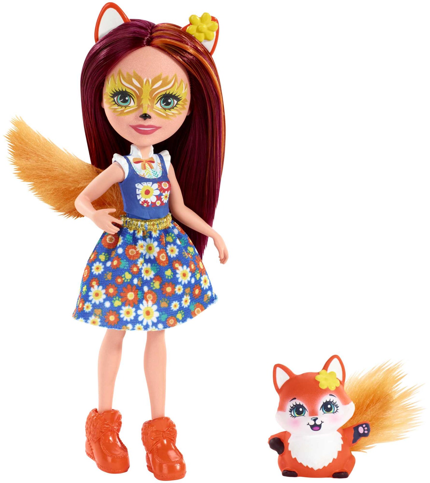 Mattel Enchantimals Mini Docka - Felicity Fox och Flick (FXM71)