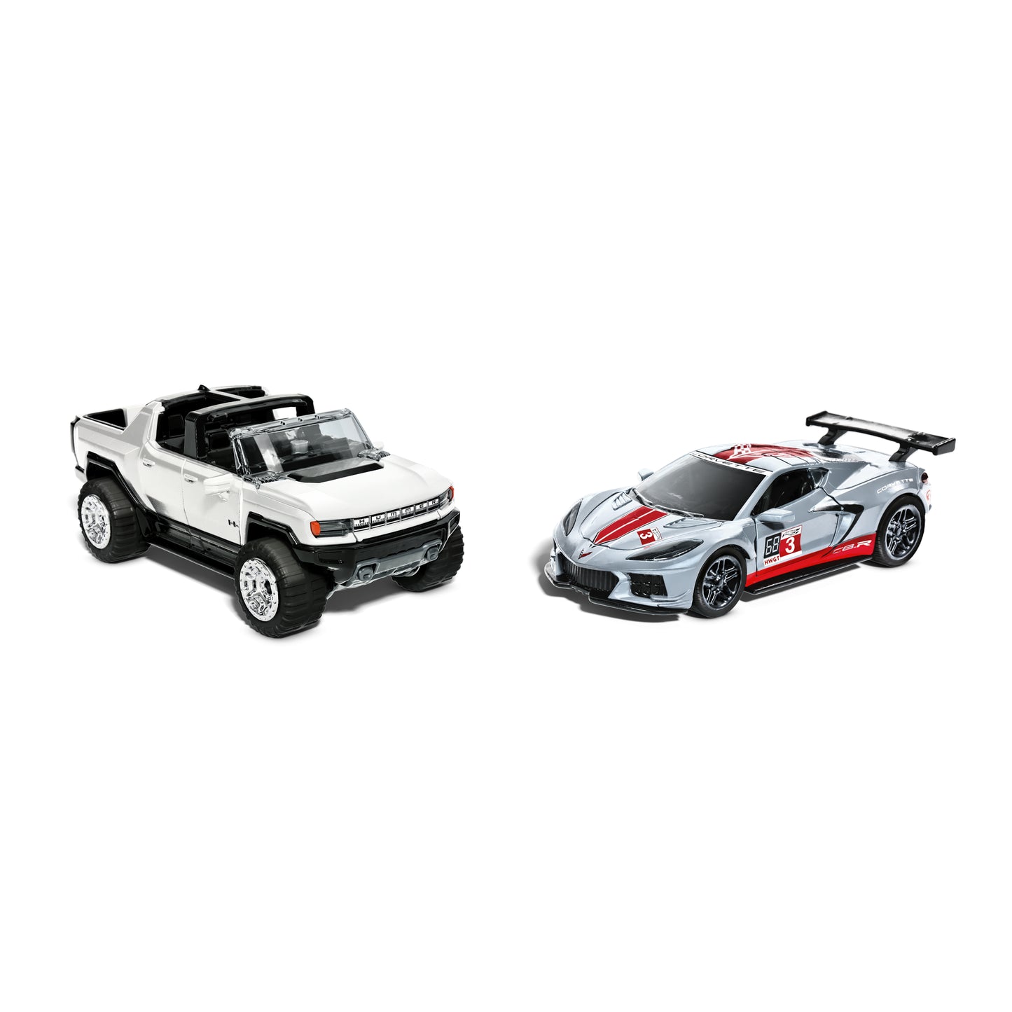 Mattel Hot Wheels Pull-Back Speeders: 2022 Camaro ZL1 & Bone Shaker (HWH56)