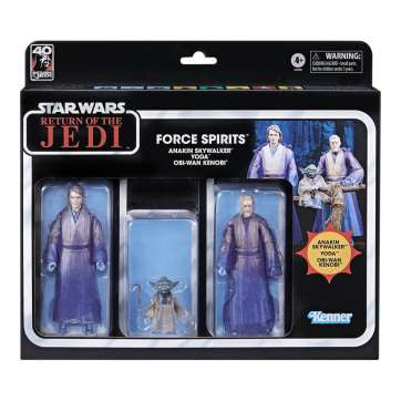 Hasbro Black Series: Star Wars Jedi Force Spirits - Anakin, Yoda, Obi-Wan