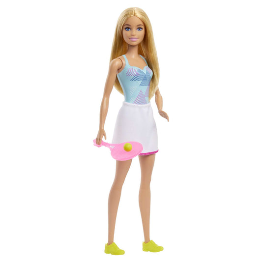 Mattel Barbie: Du kan bli allt - Professionell tennisspelare Blondi Docka (HBW98)