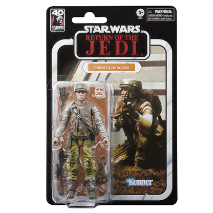 Hasbro Star Wars: The Black Series Deluxe Rebel Commando Figur