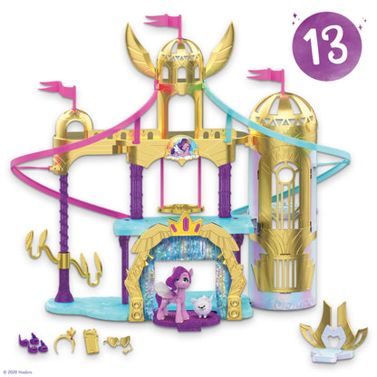 Hasbro My Little Pony: Princess Petals och Cloudpuff - Royal Racing Ziplines