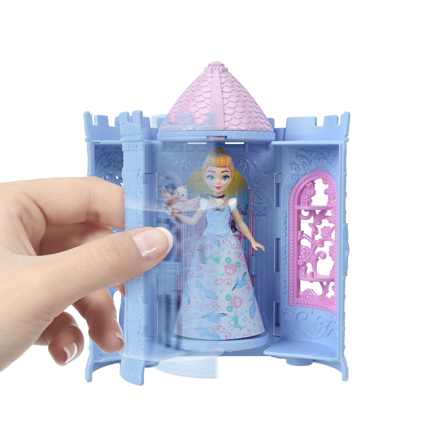 Mattel Disney Prinsessa - Tower Surprise Mini Docka