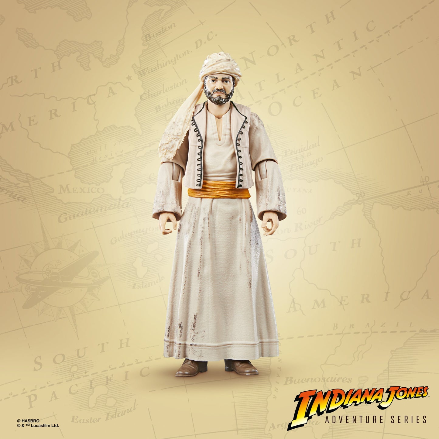 Hasbro Fans Adventure Series: Indiana Jones - Sallah Actionfigur (15cm)