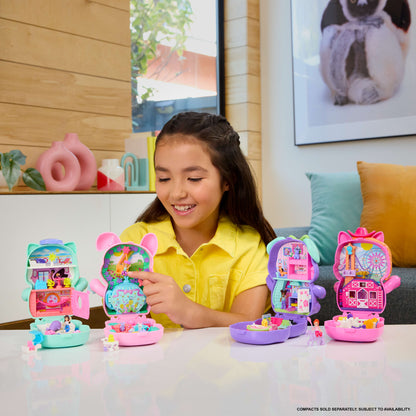 Mattel Polly Pocket: Tiny Worlds - Pony Rodeo Lekset