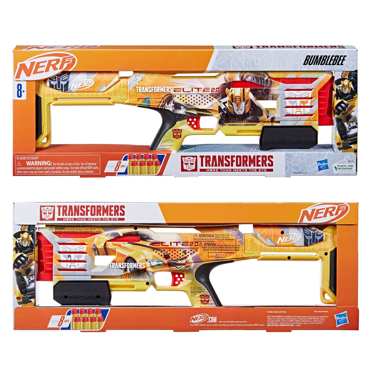 Hasbro Nerf - Transformers Bumblebee Leksaksblaster