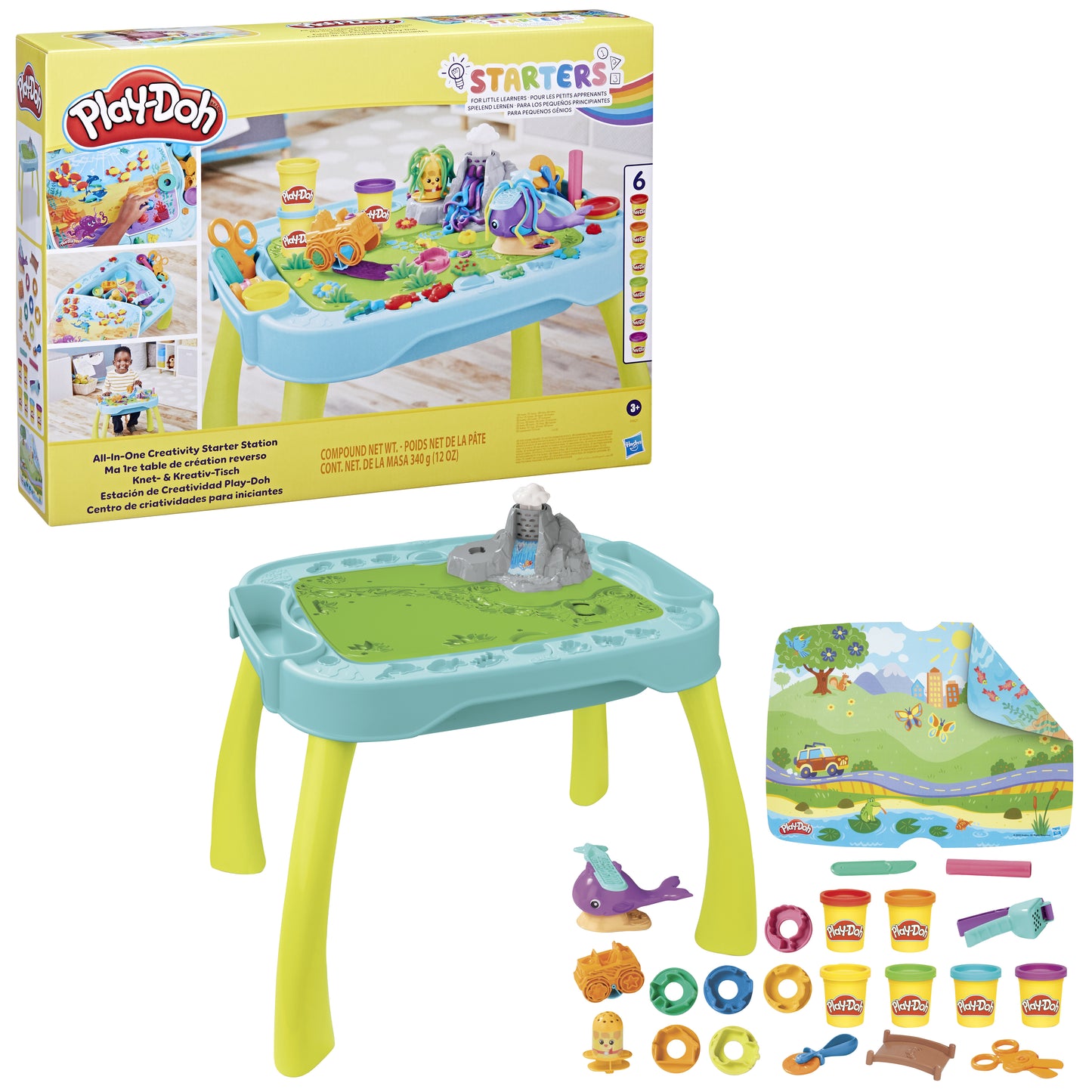 Hasbro Play-Doh All-in-One Kreativitetsstartstation (F6927)