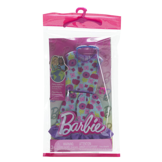 Mattel Barbie: Modepaket - Turkos Kjol och Blommig Topp (HRH39)