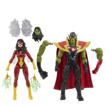 Hasbro Marvel Avengers Legends: Skrull Queen och Super-Skrull