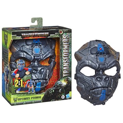 Hasbro Transformers: Rise of the Beasts - 2-i-1 Ansiktsmask Optimus Primal