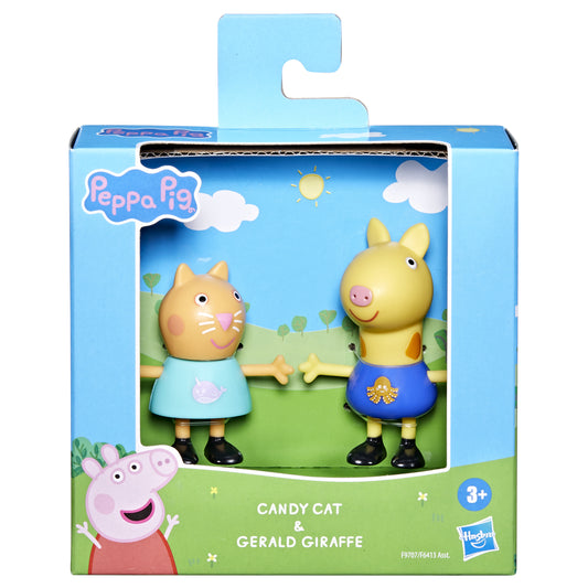 Hasbro Peppa Pig: Bästa Vänner - Candy Cat och Gerald Giraffe (F9707)