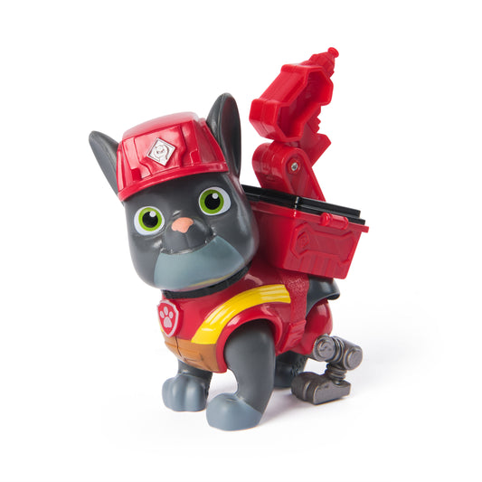 Spin Master Paw Patrol: Rubble och Crew - Wheeler Tool Wagger Action Pup