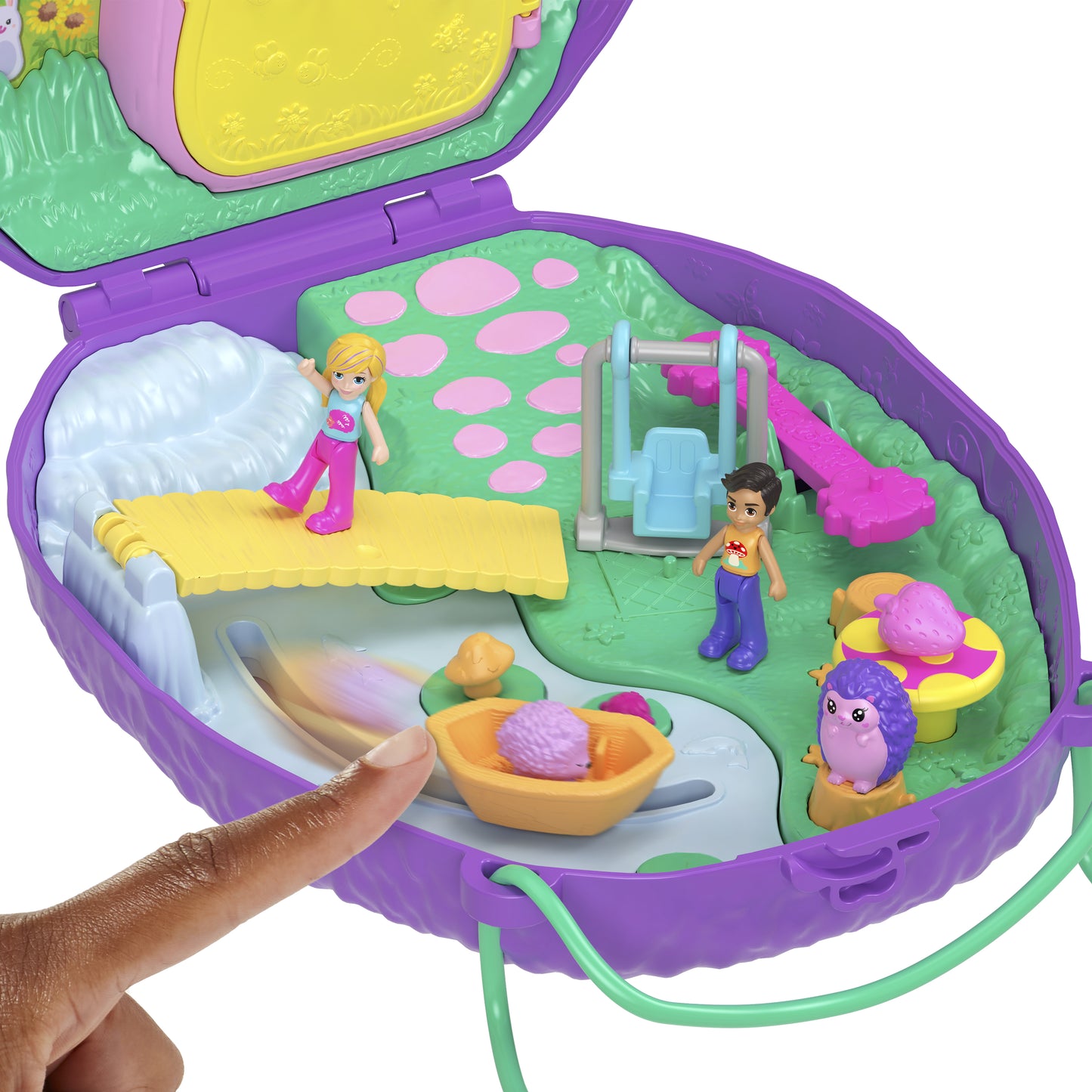 Mattel Polly Pocket: Igelkottsmamma och Bebis Lekset