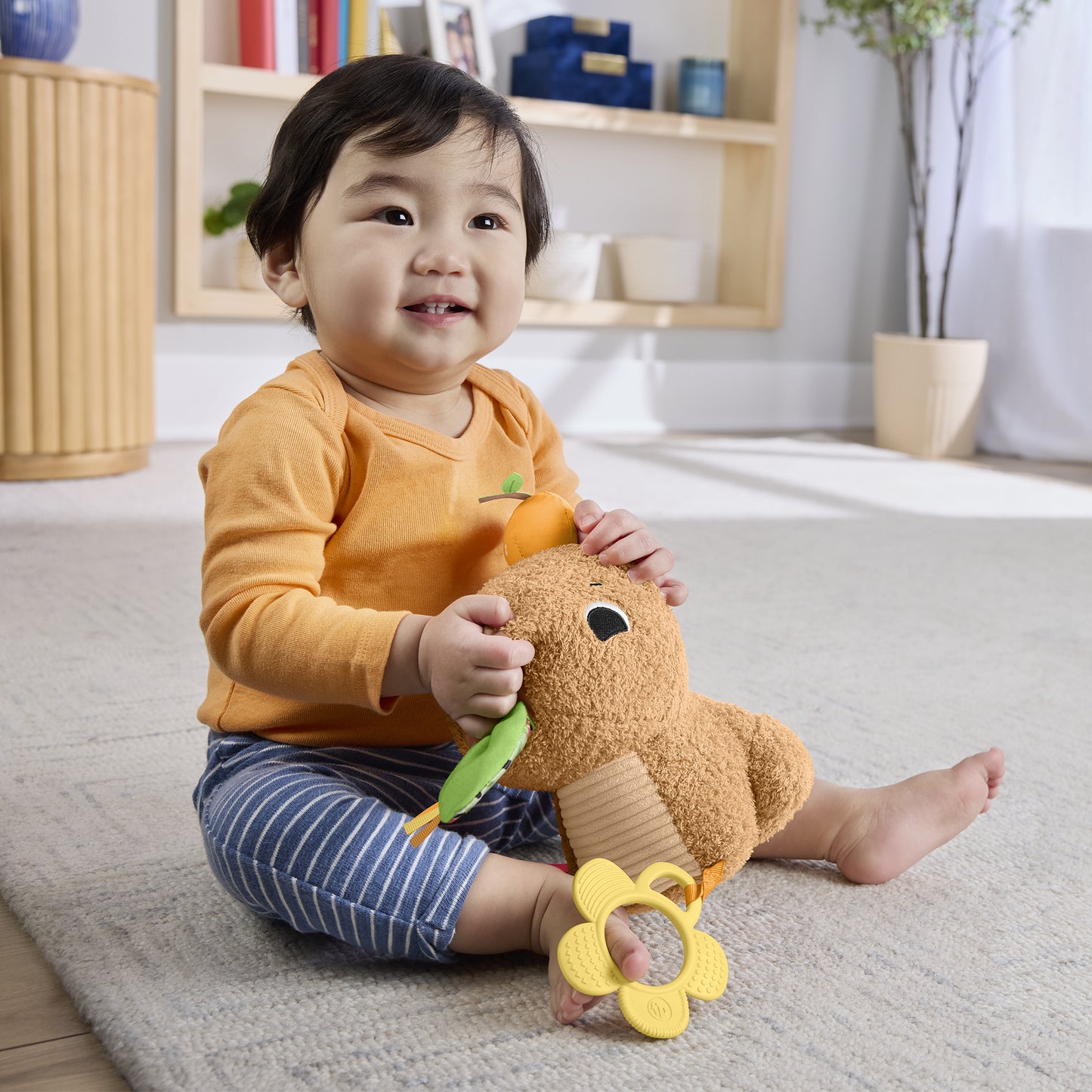 Fisher Price® Snuggly Snacky Capy - Mysig Leksakscapybara