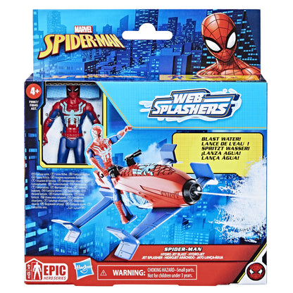 Hasbro Marvel: Web Splashers - Spider-Man Hydro Jet Blast Fordon