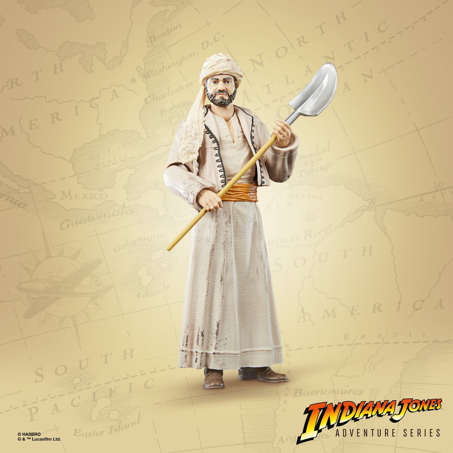 Hasbro Fans Adventure Series: Indiana Jones - Sallah Actionfigur (15cm)