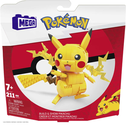 Mega Construx Pokémon: Byggsats - Pikachu (GMD31)